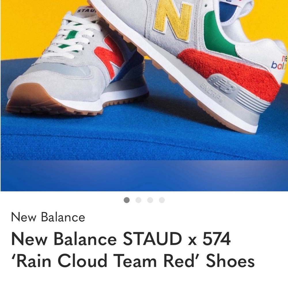 New Balance Staud Collaboration unisex.  Size 4.5 in boys.  6 in women